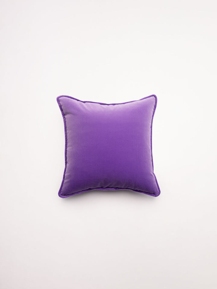 Hommey Velvet Cushion - Grape