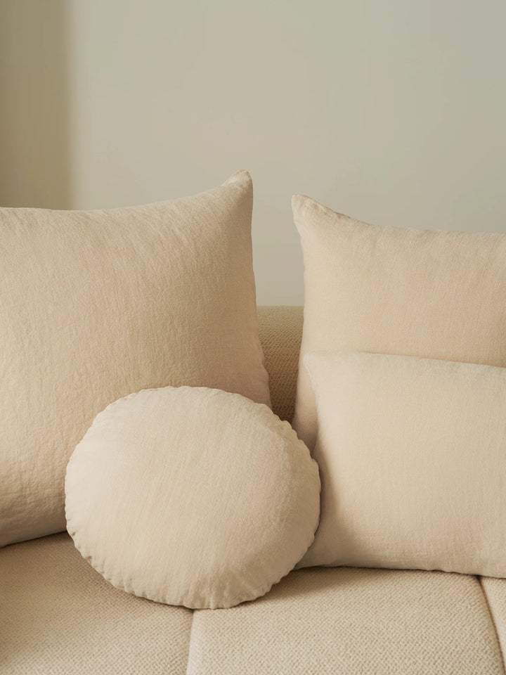 Hommey Linen Cushion - Oat