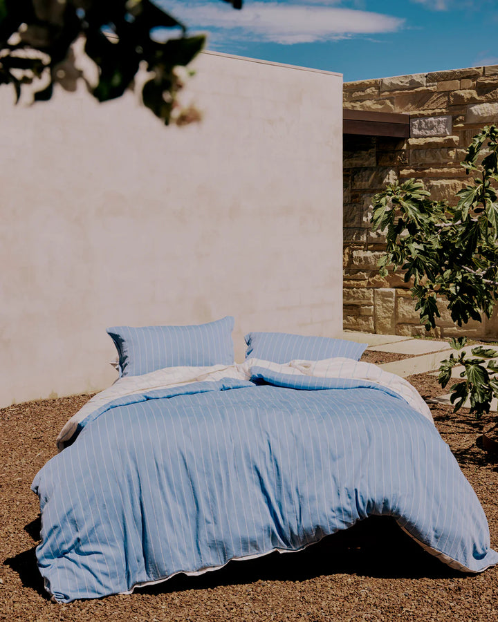 Hommey Quilt Cover - Cloud / Capri