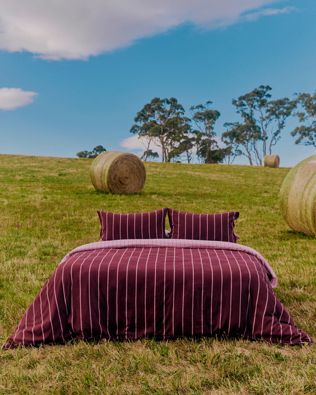 Hommey Quilt Cover - Mulberry / Aster
