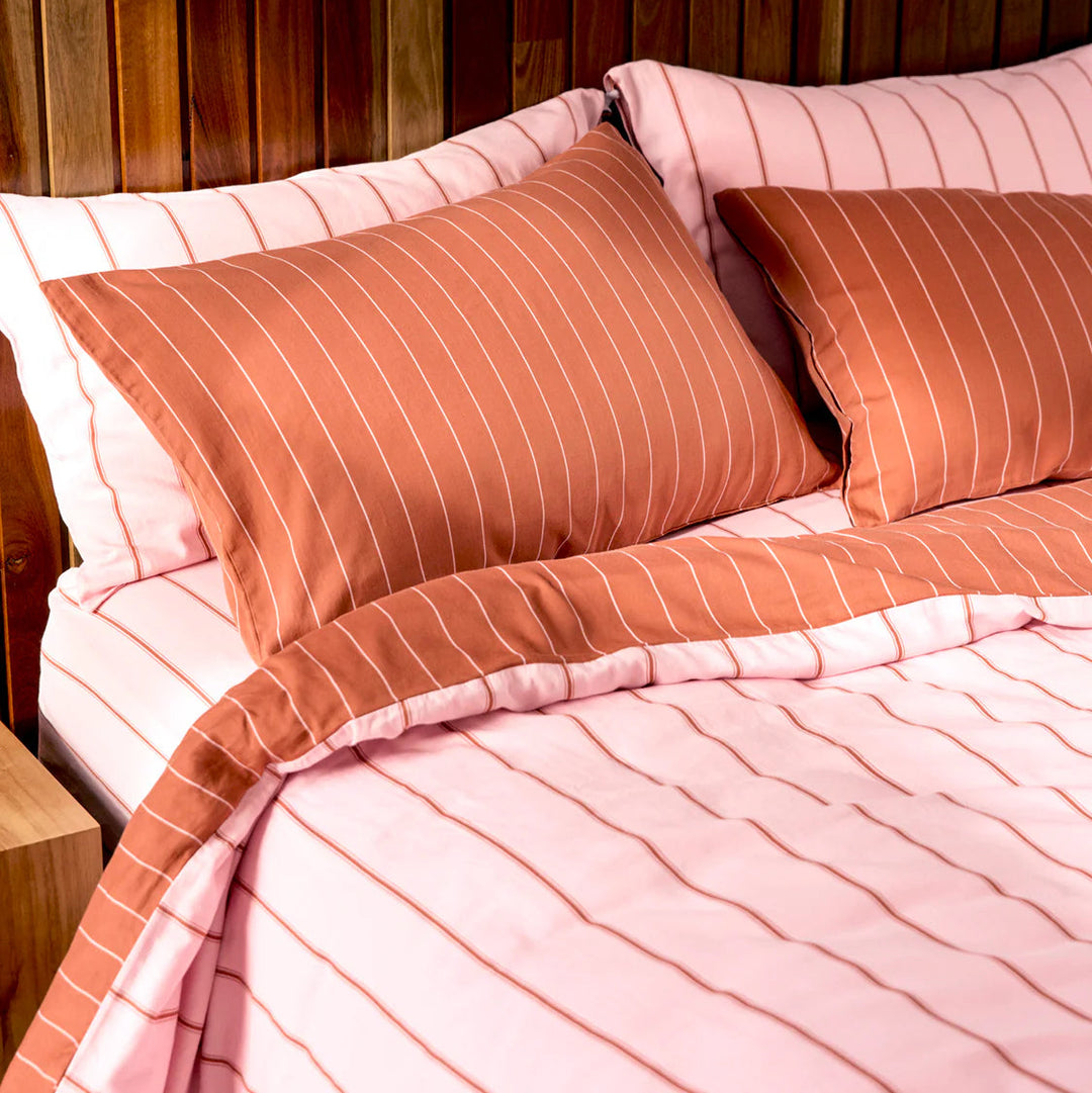 Hommey Fitted Sheet - Rose