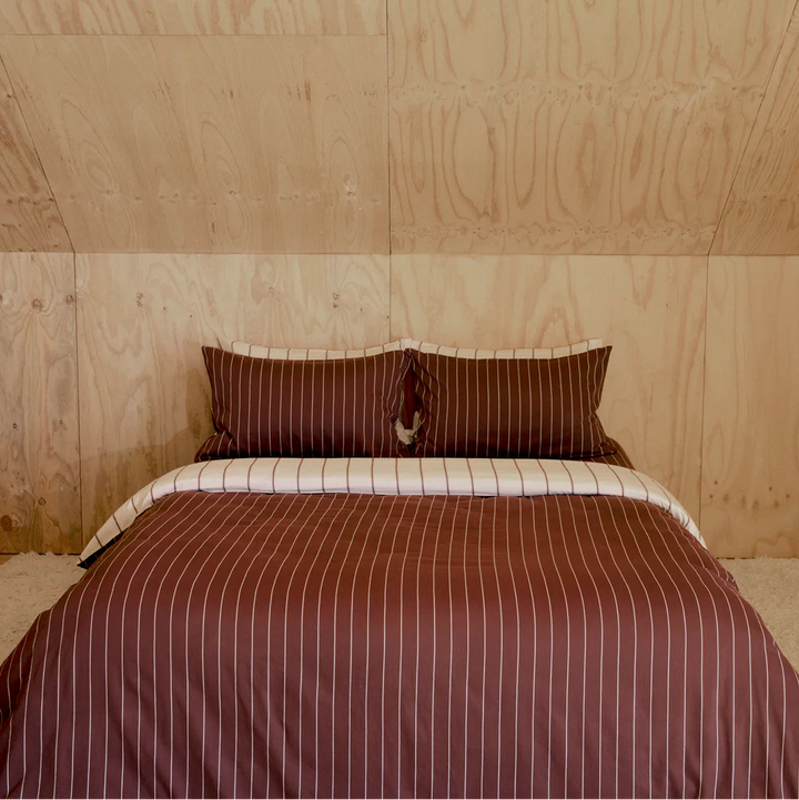 Hommey Fitted Sheet - Mahogany