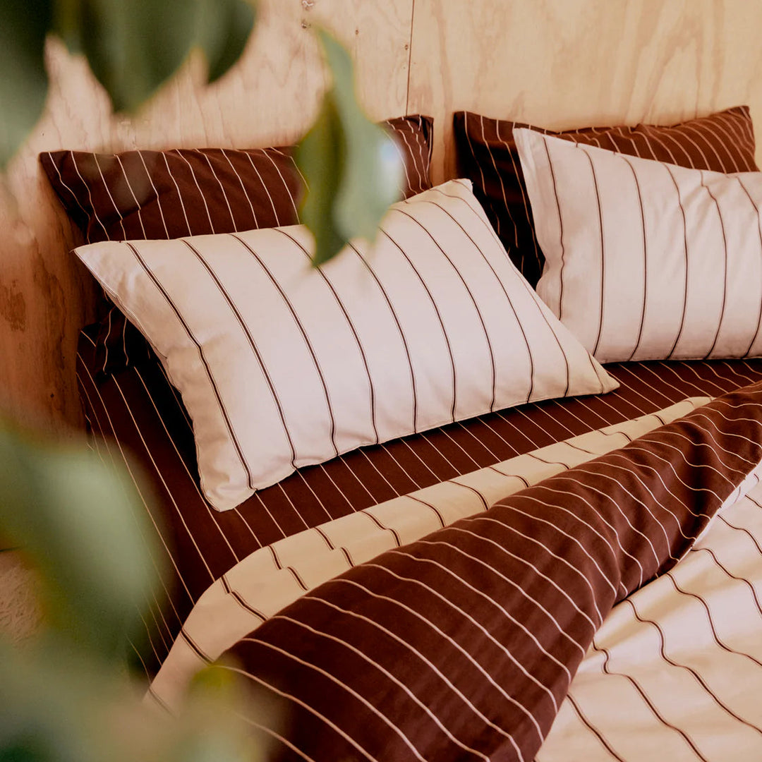 Hommey Fitted Sheet - Mahogany