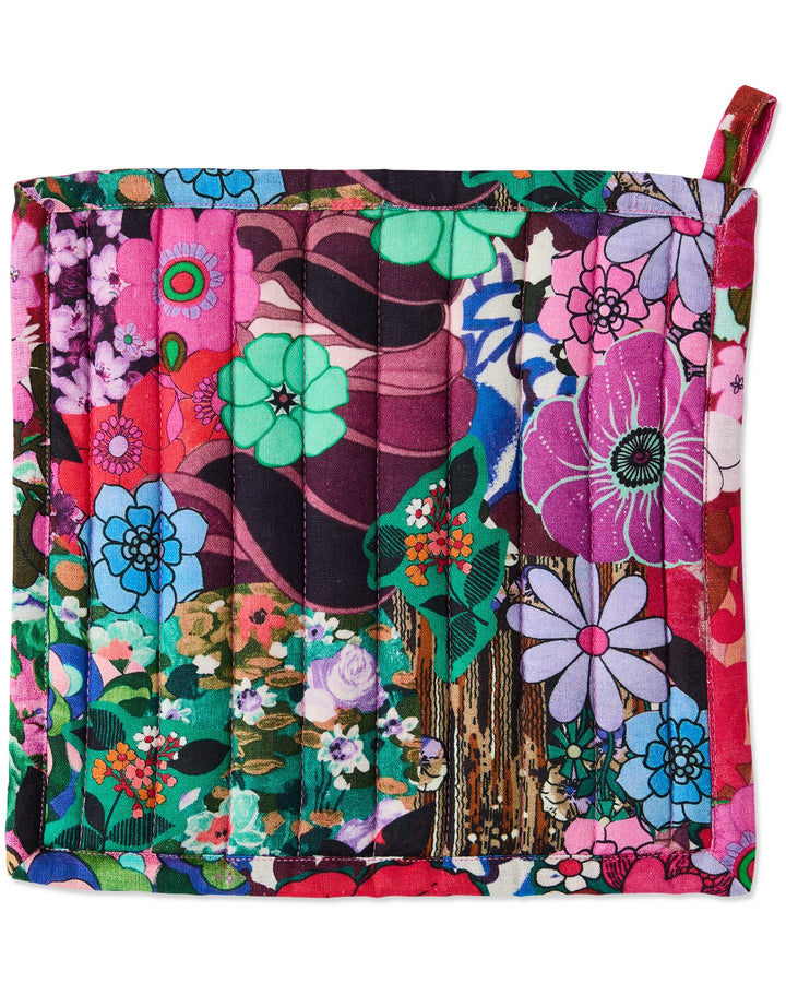 Kip & Co x Romance Was Born Flower Power Pink Pot Holder