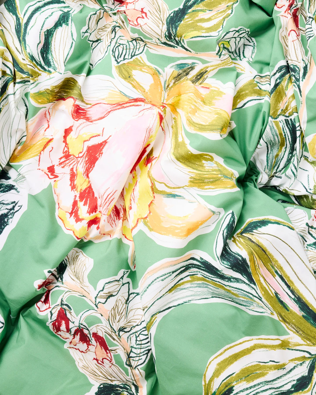 Kip & Co Somerset Green Organic Cotton Quilt Cover