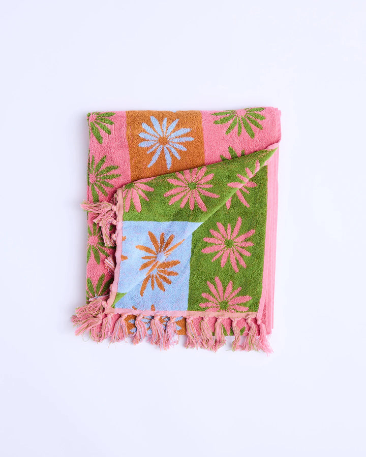 Kip & Co Little Daisy Terry Bath Towel