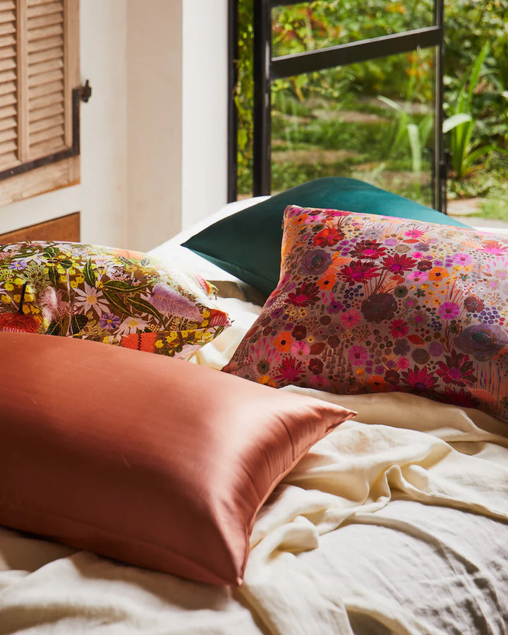 Kip & Co Field Of Dreams Silk Pillowcase
