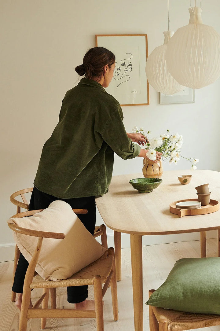 Hommey Linen Cushion - Oat