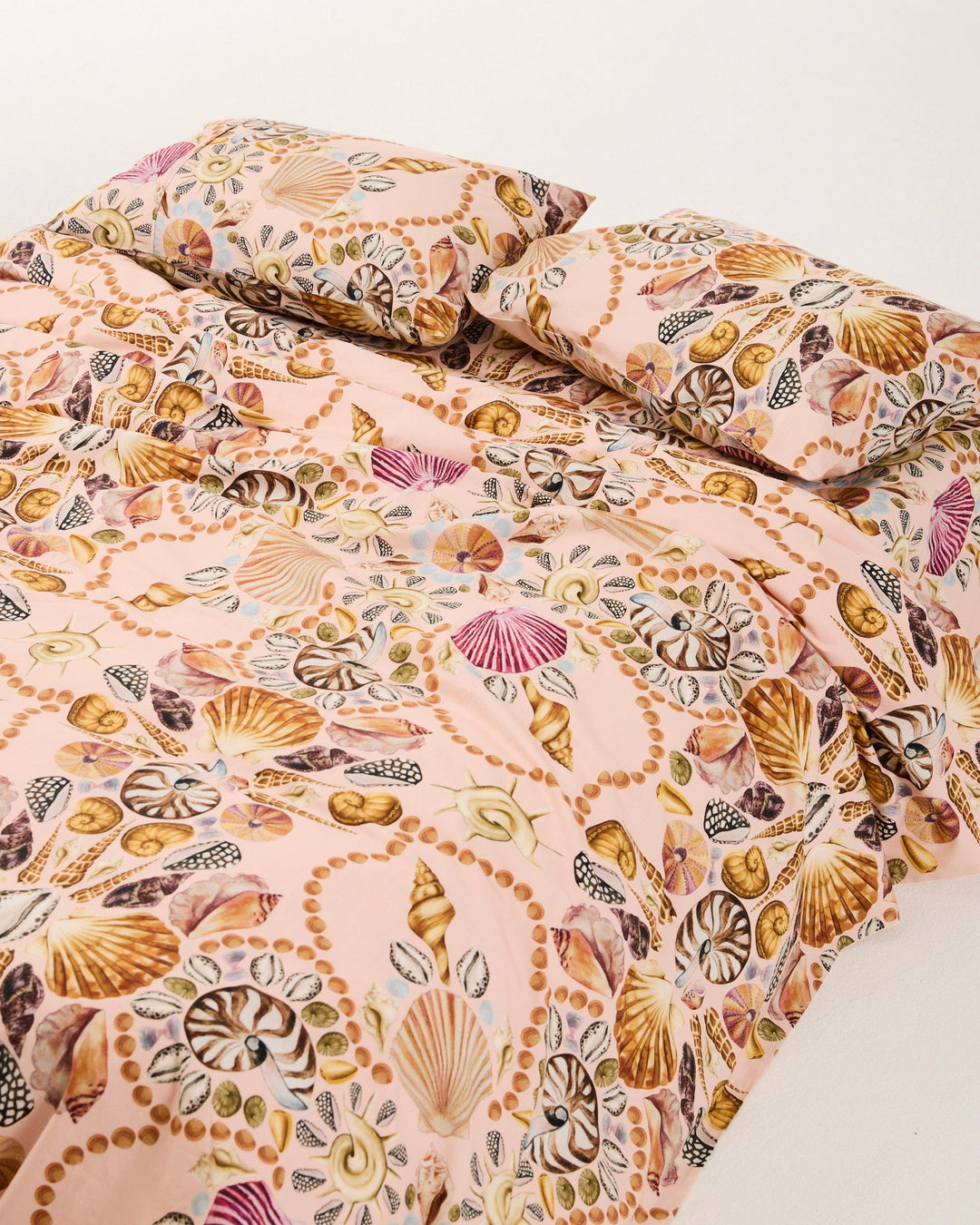 Kip & Co Costa Pink Organic Cotton Pillowcases