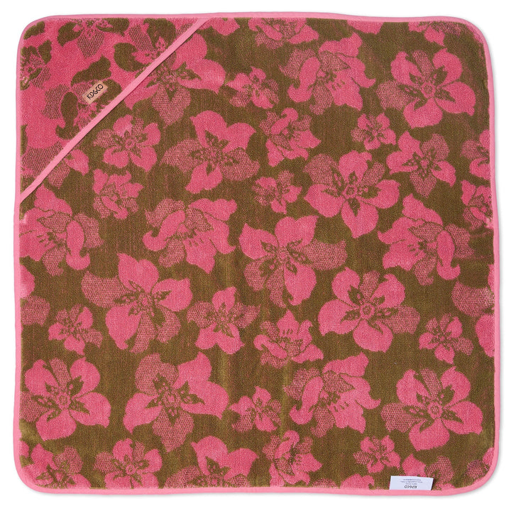 Kip & Co Bloom Terry Baby Towel