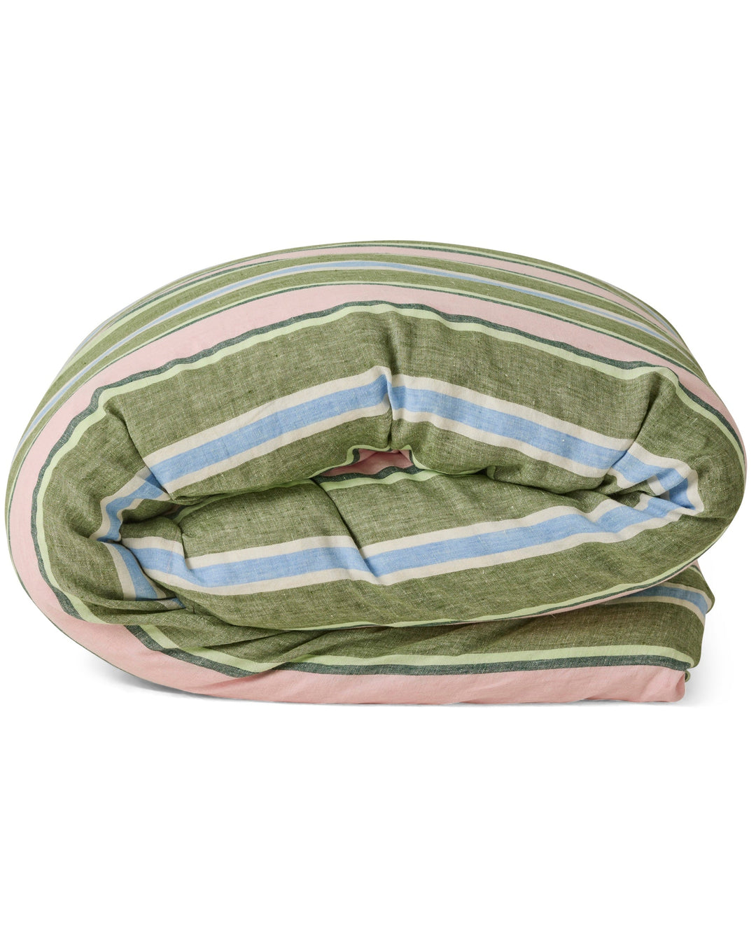 Kip & Co Cactus Stripe Linen Quilt Cover