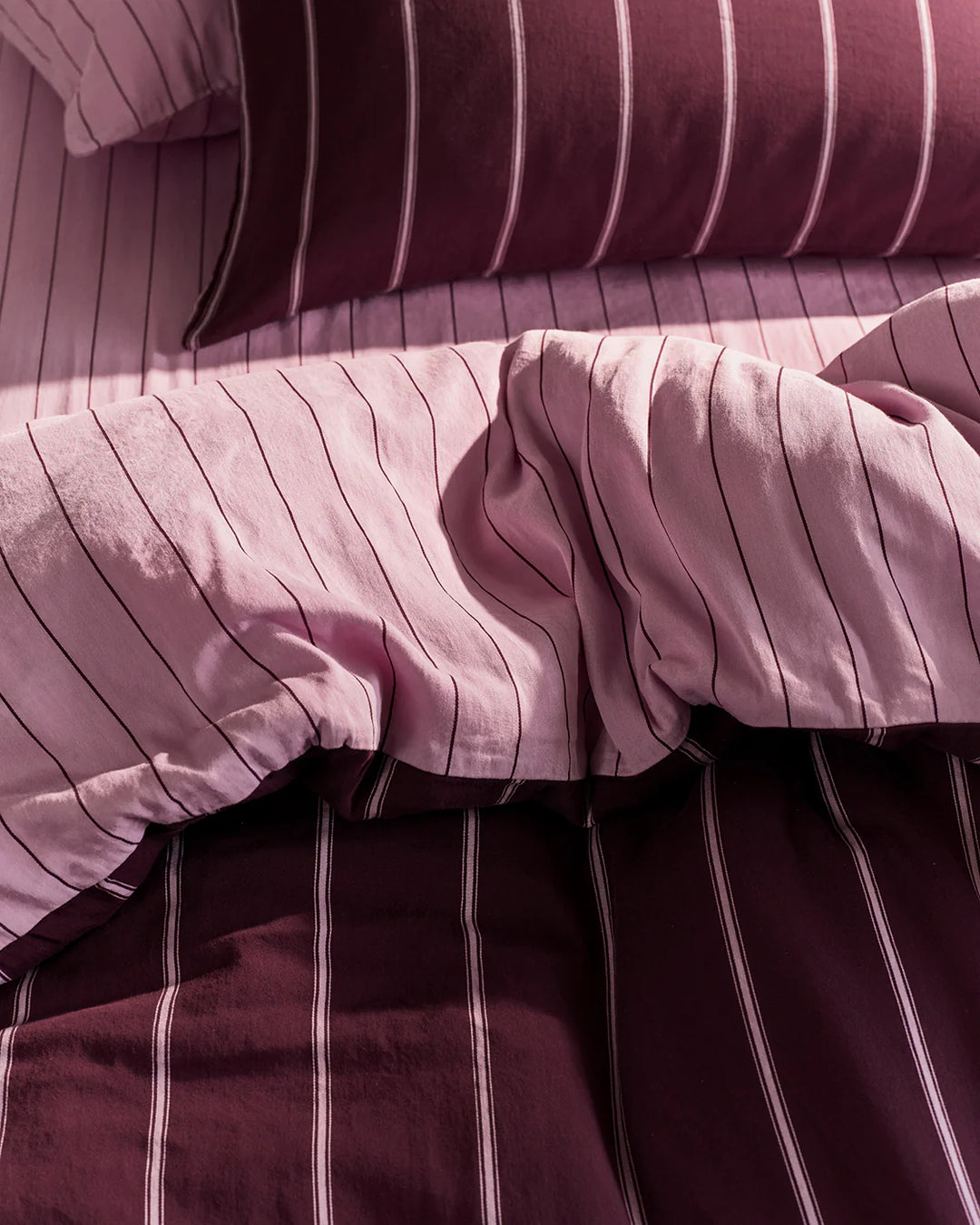Hommey Quilt Cover - Mulberry / Aster