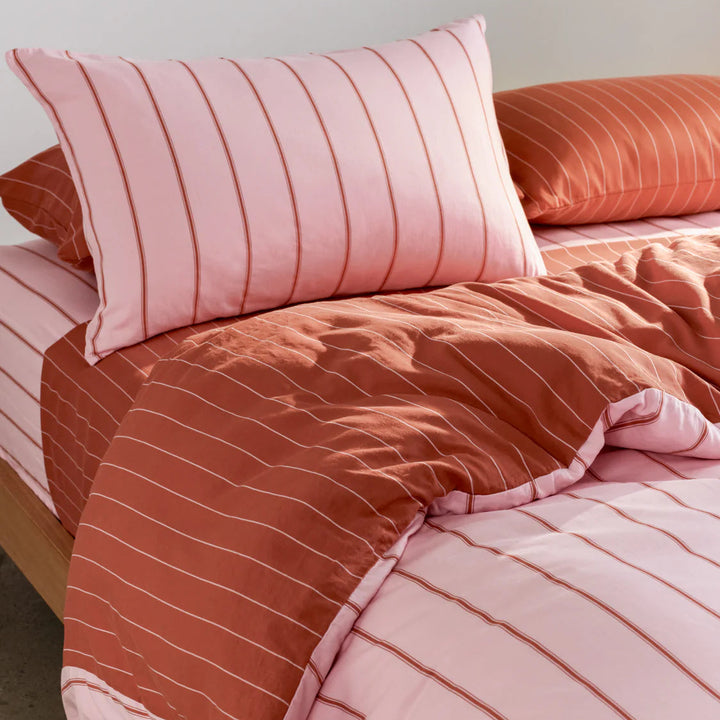 Hommey Fitted Sheet - Rose