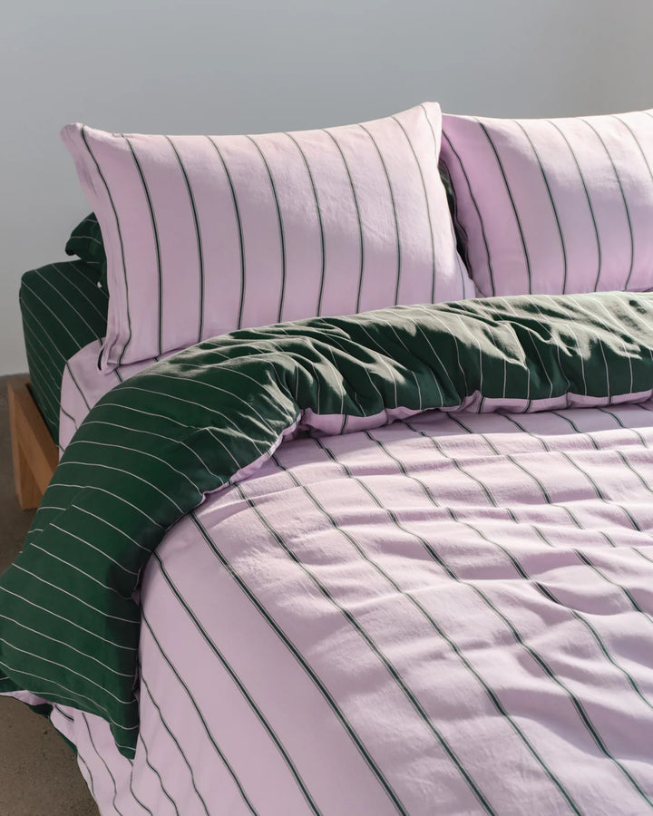 Hommey Quilt Cover - Violet / Clover
