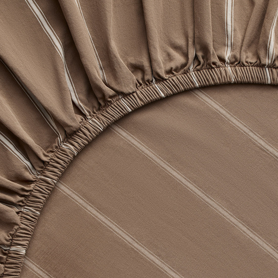 Hommey Fitted Sheet - Caramel