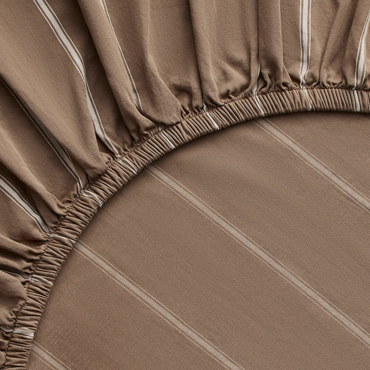 Hommey Fitted Sheet - Caramel