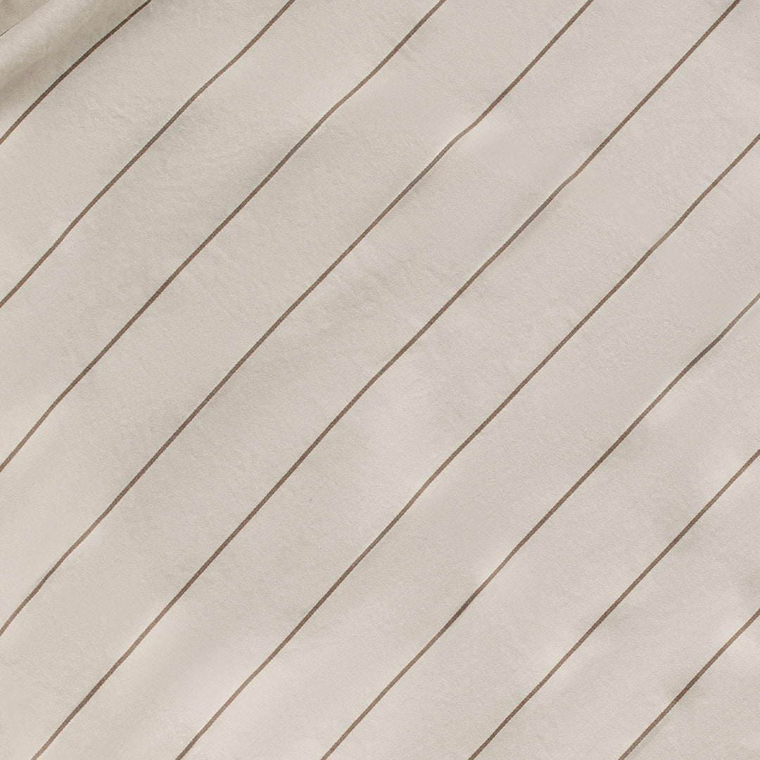 Hommey Quilt Cover - Caramel / Cream
