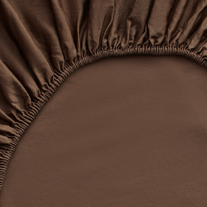 Hommey Fitted Sheet - Hazelnut