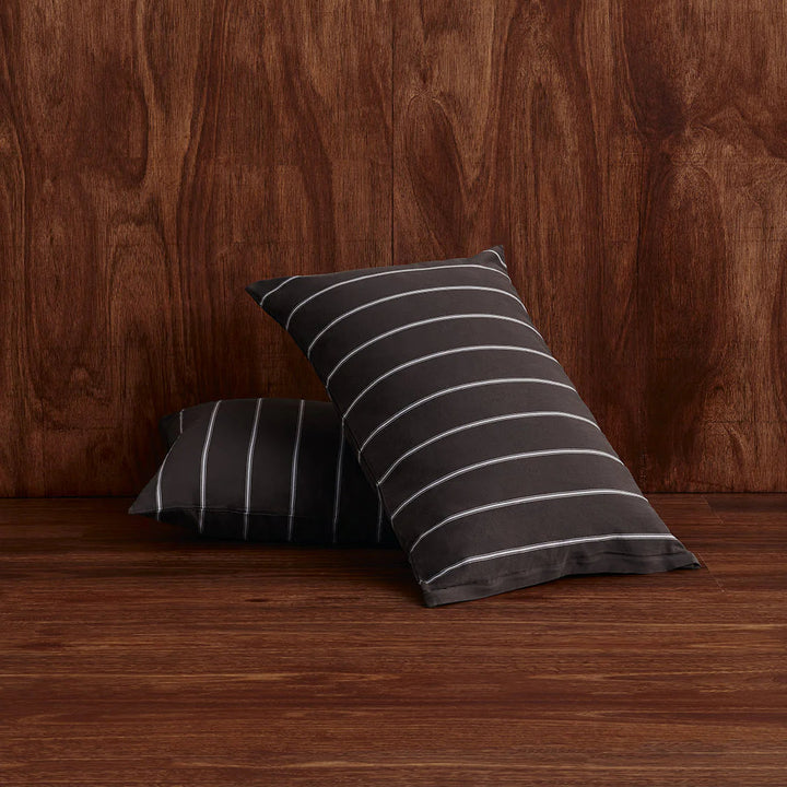Hommey Pillowcase Pair - Chocolate