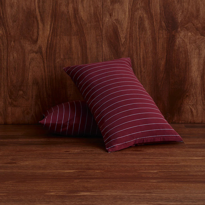 Hommey Pillowcase Pair - Plum