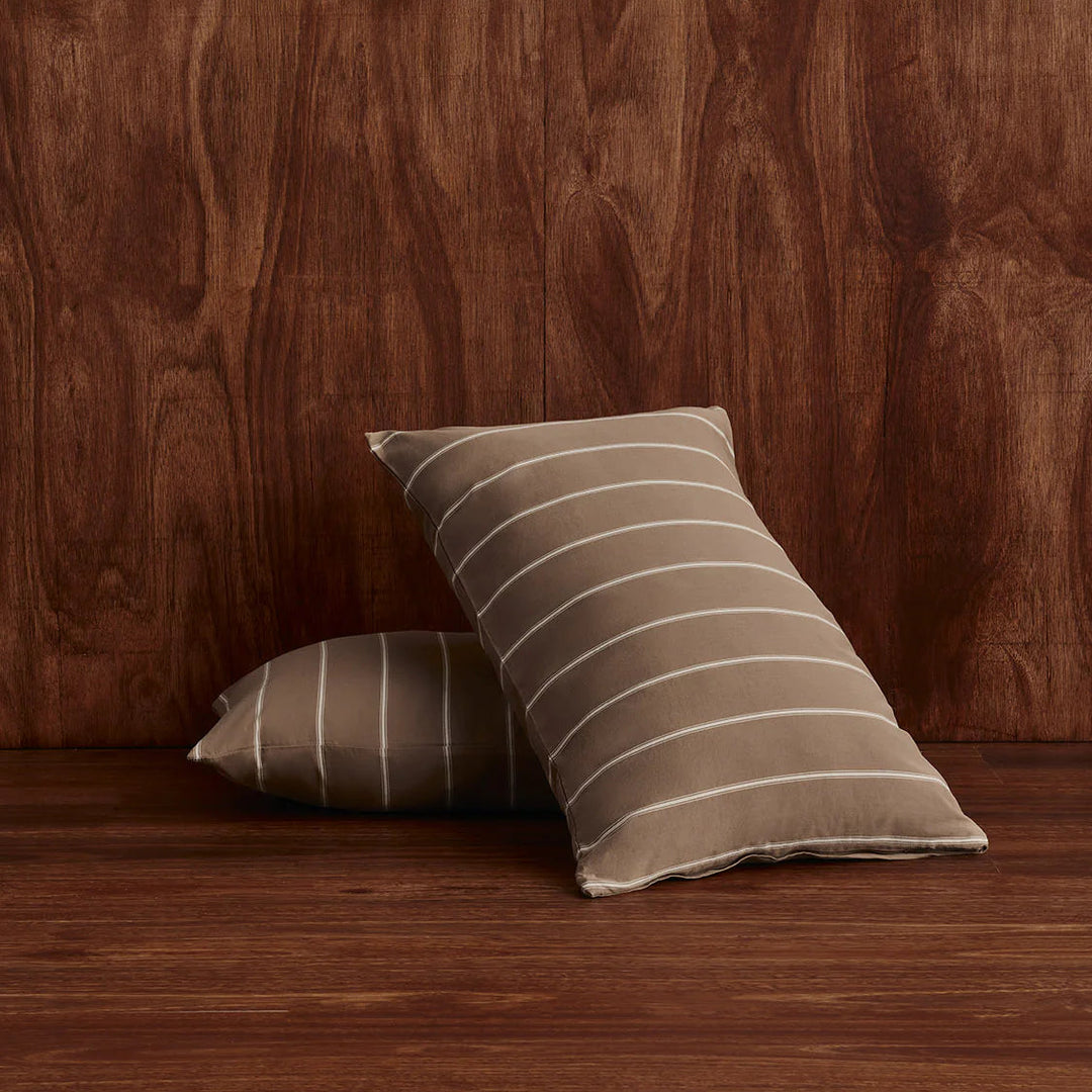 Hommey Pillowcase Pair - Caramel