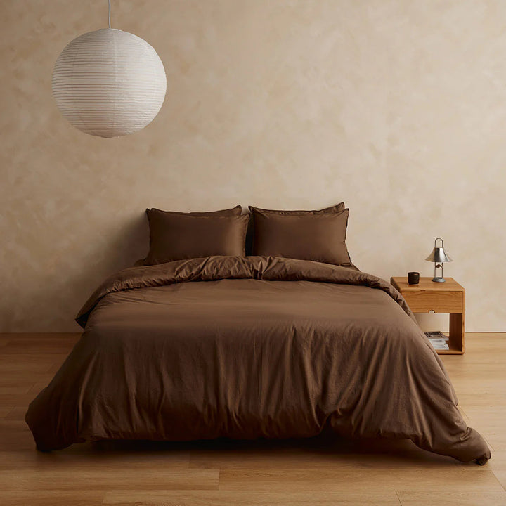 Hommey Fitted Sheet - Hazelnut