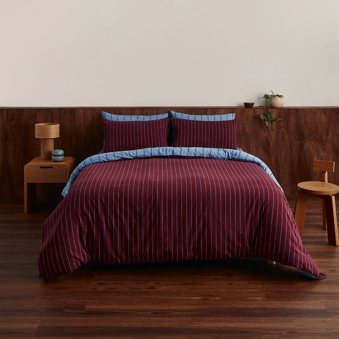 Hommey Pillowcase Pair - Plum