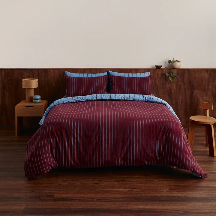 Hommey Pillowcase Pair - Plum
