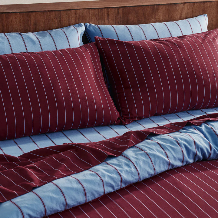 Hommey Pillowcase Pair - Plum
