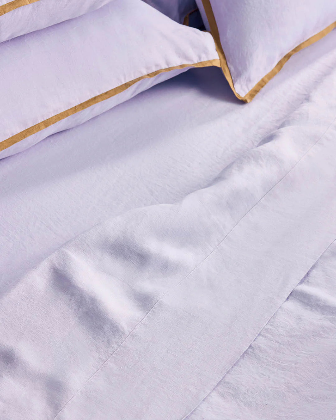 Hommey Linen Fitted Sheet - Wisteria