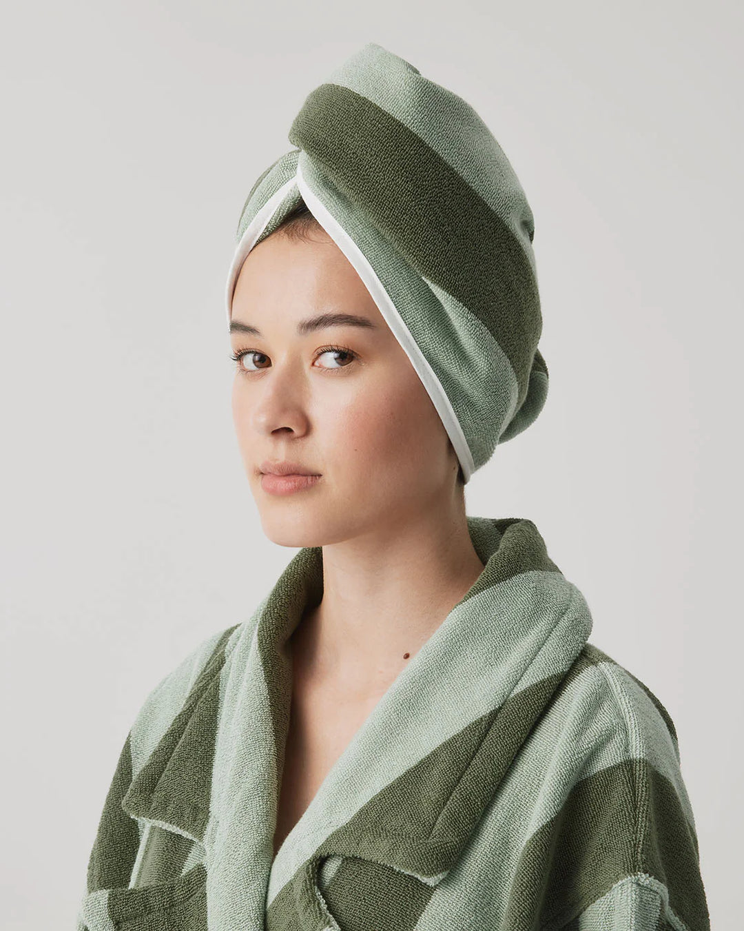 Hommey Hair Wrap - Peppermint - Towels
