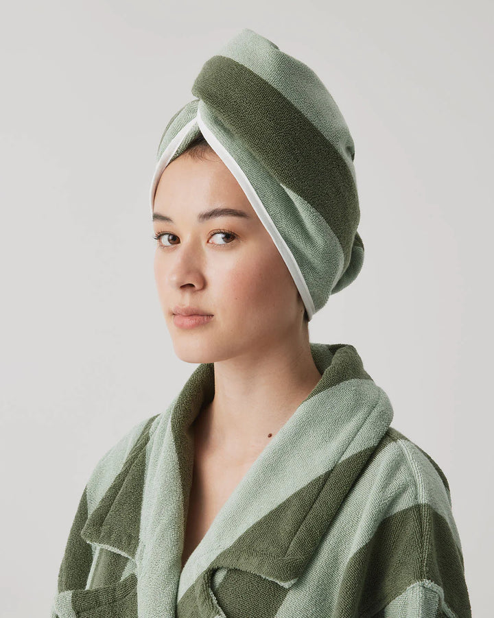 Hommey Hair Wrap - Peppermint - Towels