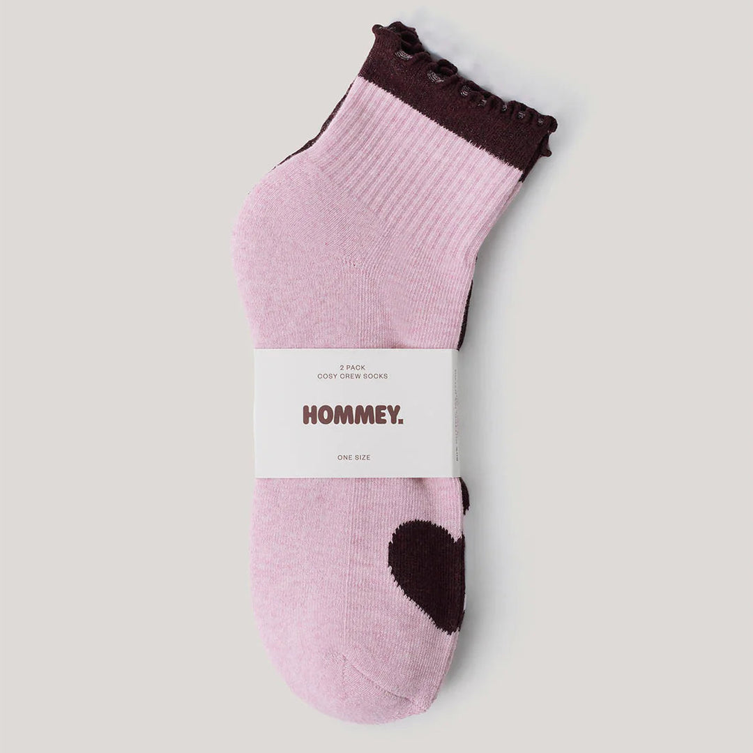 Hommey Socks 2 Pack - Peony