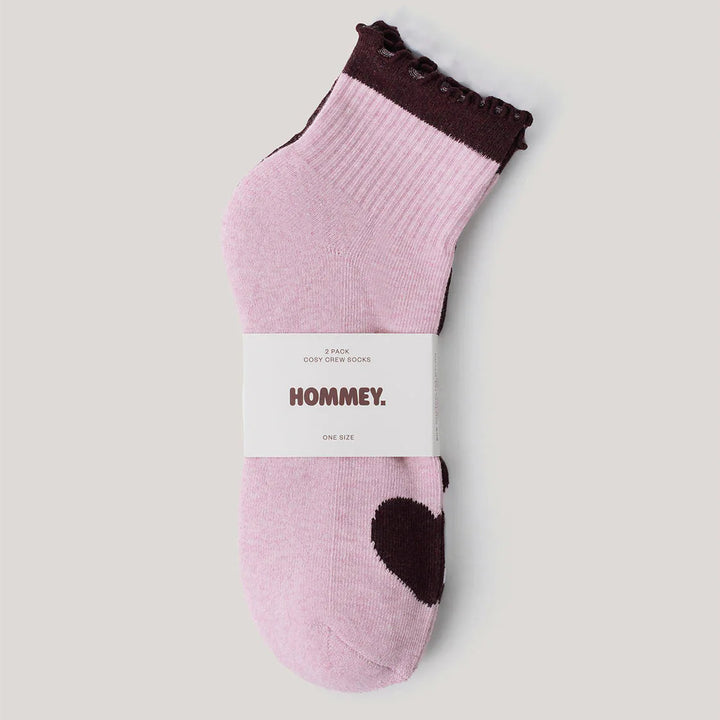 Hommey Socks 2 Pack - Peony
