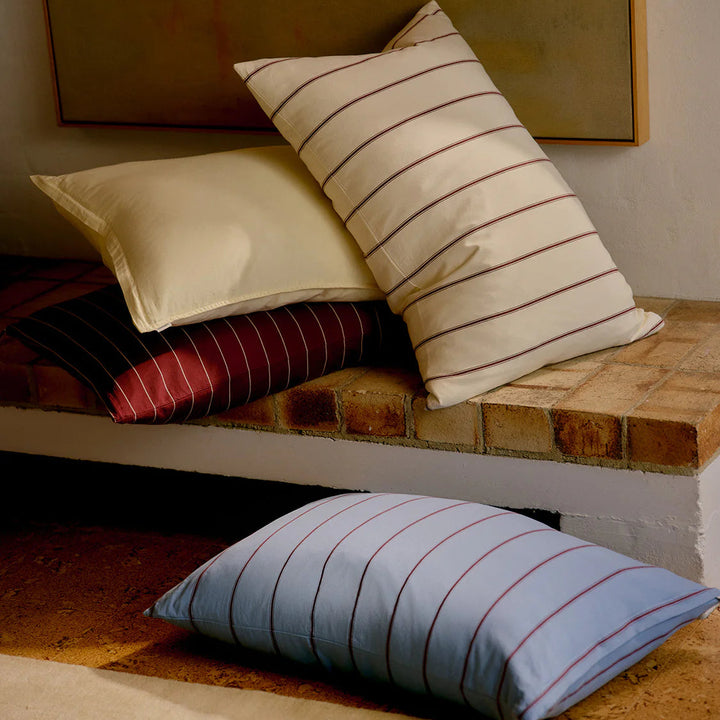Hommey Pillowcase Pair - Wine