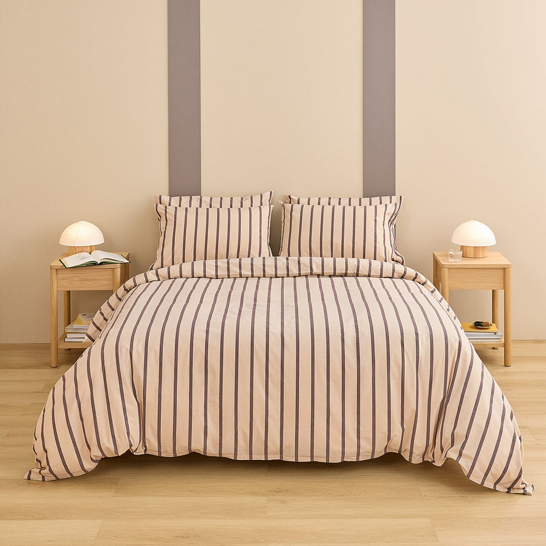 Hommey Quilt Cover - Raisin