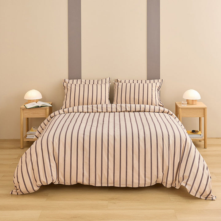 Hommey Quilt Cover - Raisin
