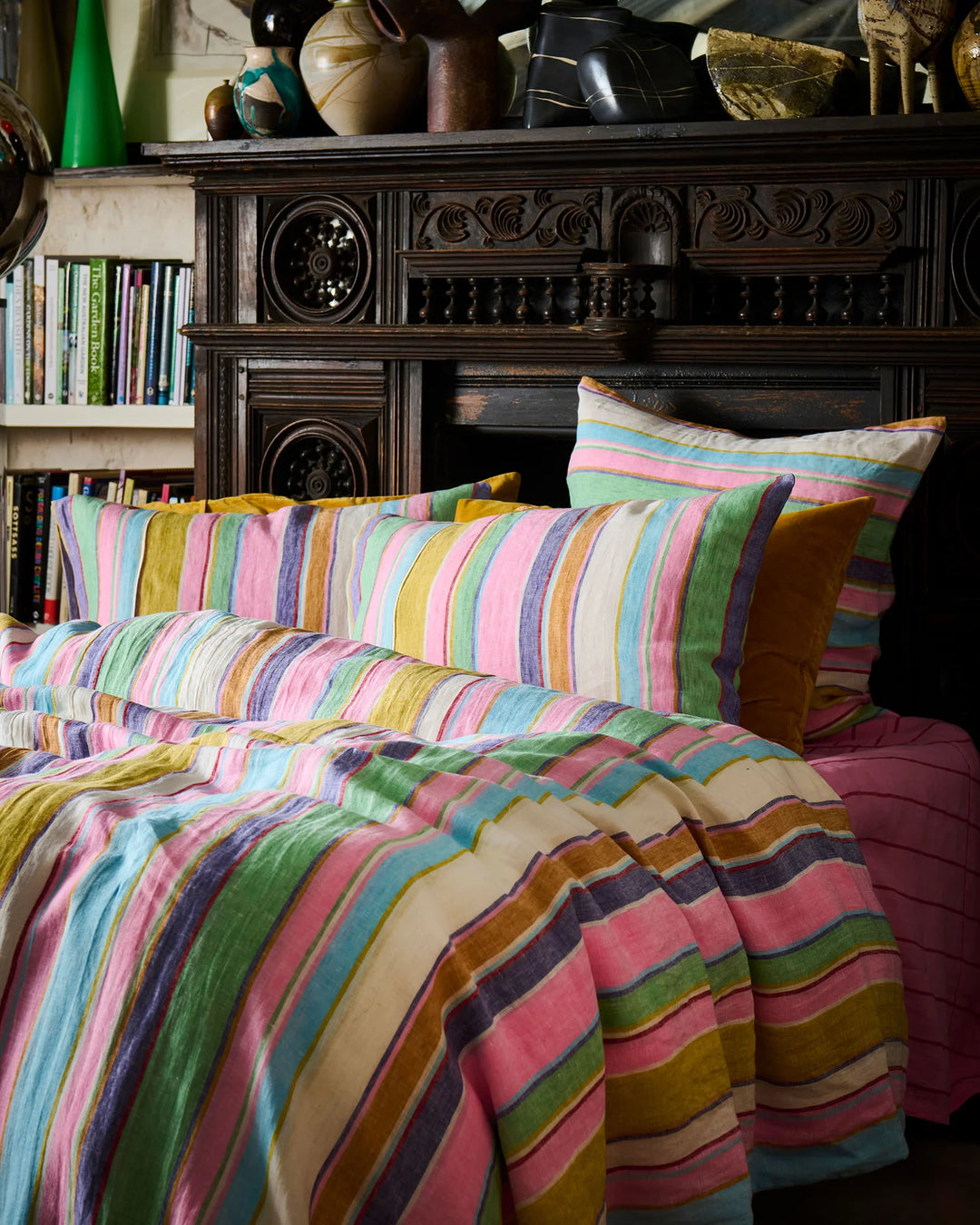 Kip & Co Tangier Days Linen European Pillowcases