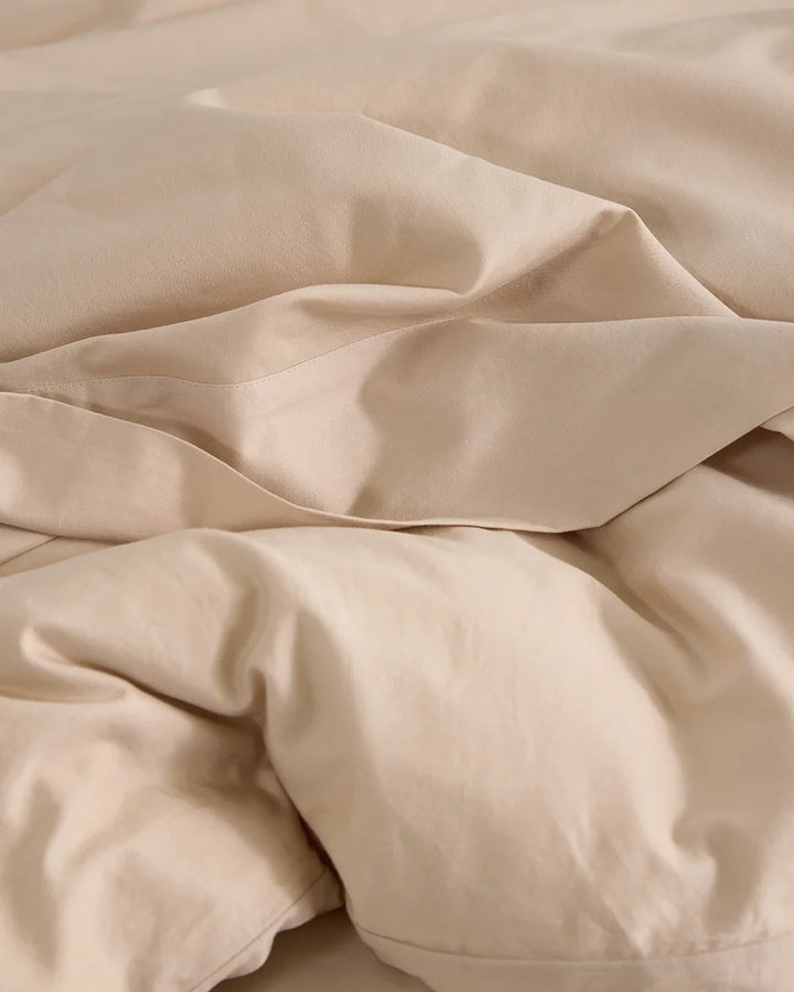 Hommey Quilt Cover - Coconut