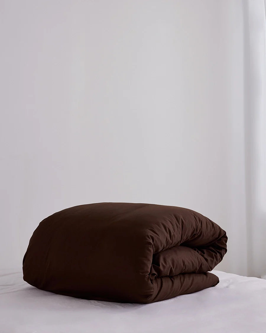 Hommey Quilt Cover - Cocoa