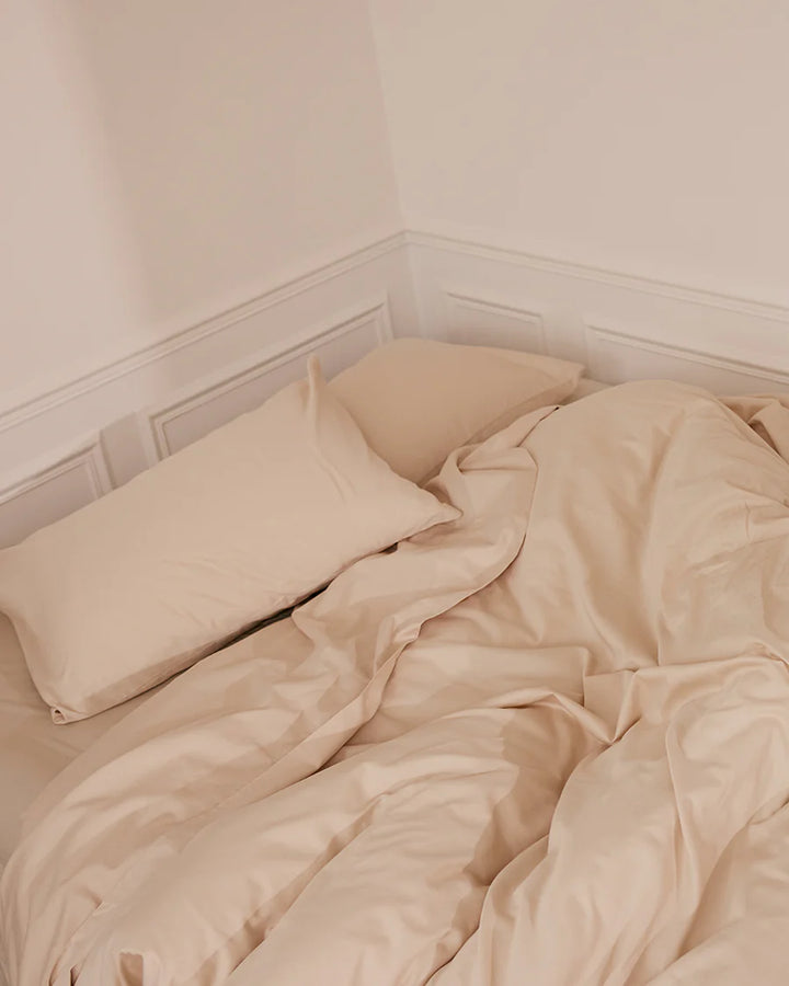 Hommey Quilt Cover - Coconut