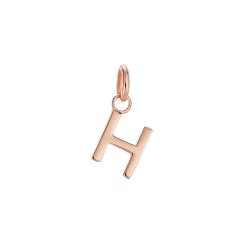 Kirstin Ash Initial Outline A-Z 18K Rose Gold Vermeil