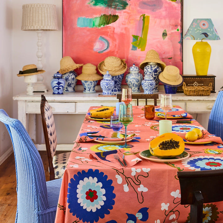 Kip & Co x Anna Spiro Isabelle Sunset Tablecloth