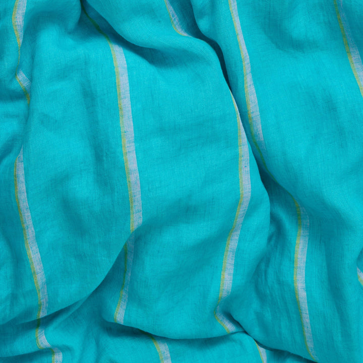 Kip & Co Aegean Stripe Linen Quilt Cover