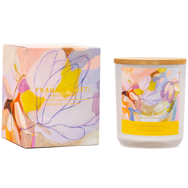 Frankie Gusti Artist Series Candle - Japanese Honeysuckle