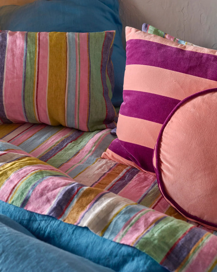 Kip & Co Tangier Days Linen Fitted Sheet