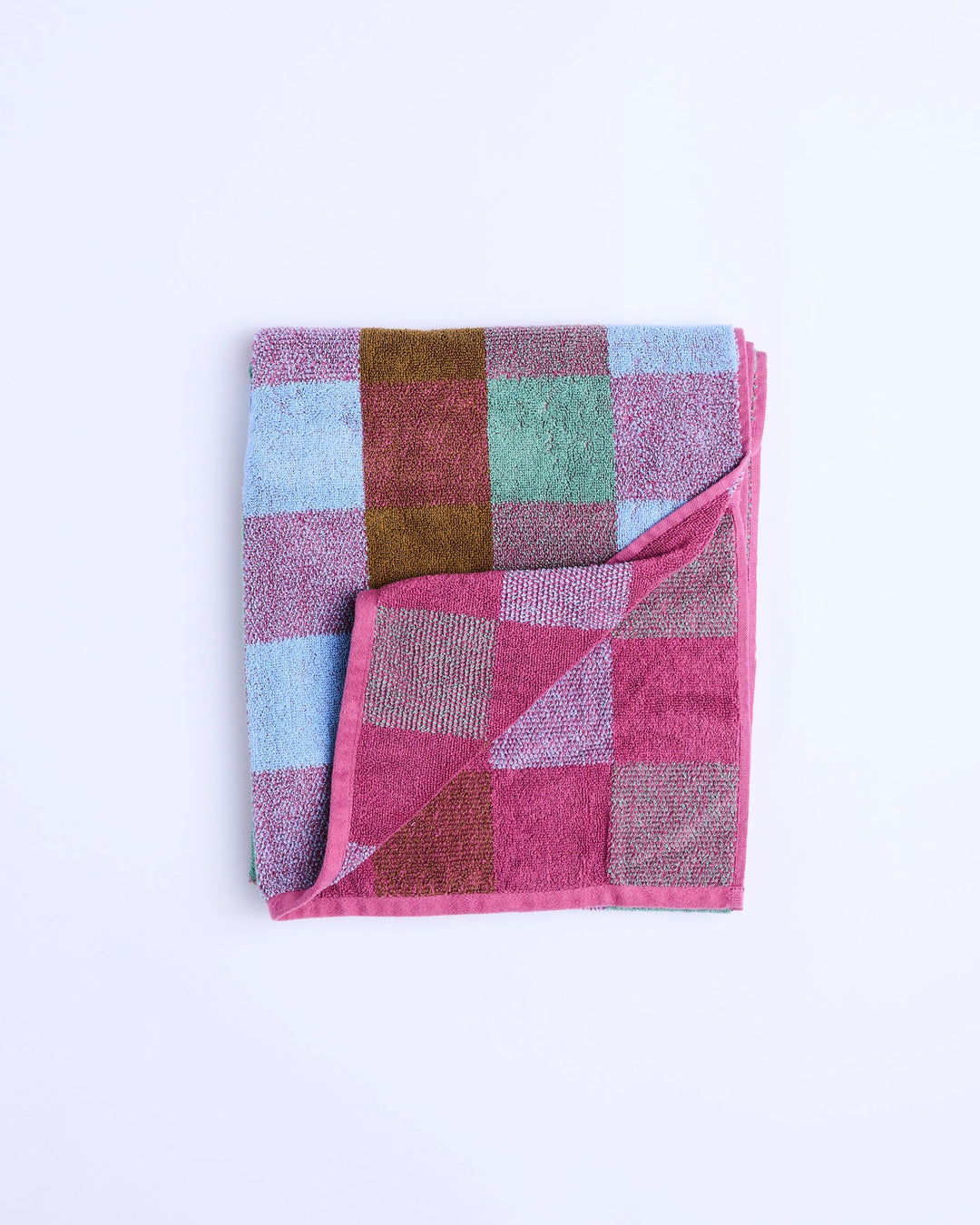 Kip & Co Bondi Tartan Terry Bath Towel