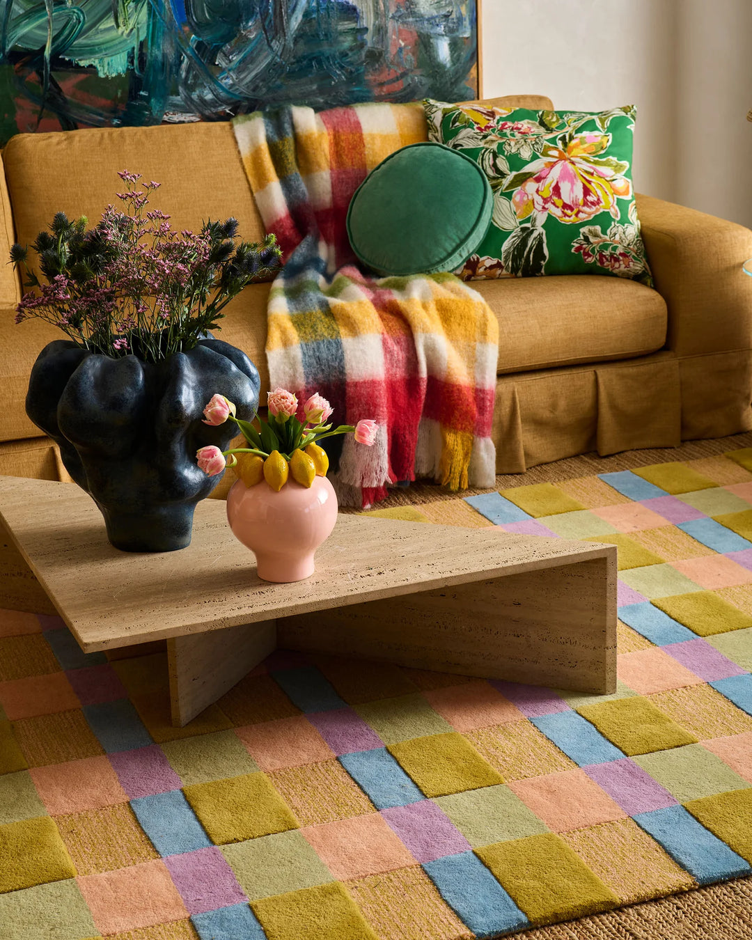 Kip & Co Cabin Tartan Cosy Blanket