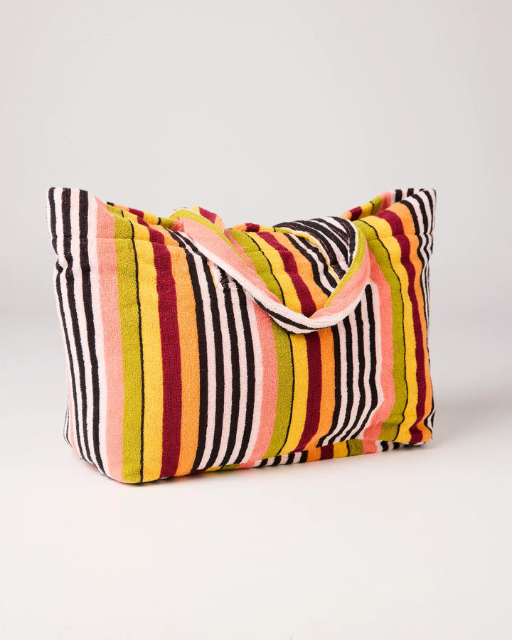 Kip & Co Casablanca Stripe Terry Oversized Beach Bag