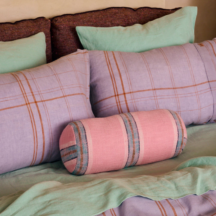 Kip & Co Vista Jade Linen European Pillowcases